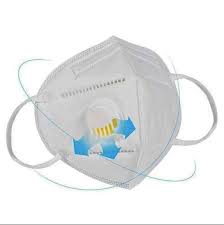 MASCARILLA ANTIBACTERIAL KN95 CON VALVULA